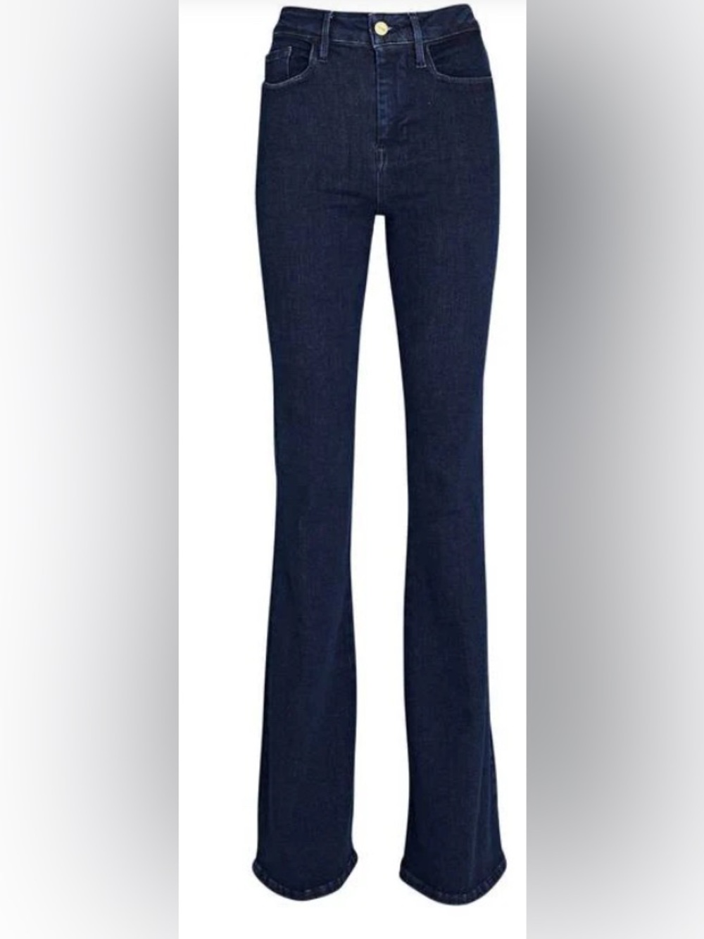 Frame Denim Dark Blue Le One Flare Jeans